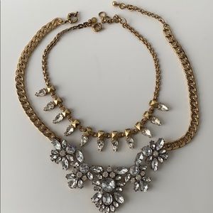 TWO J. Crew Statement necklaces